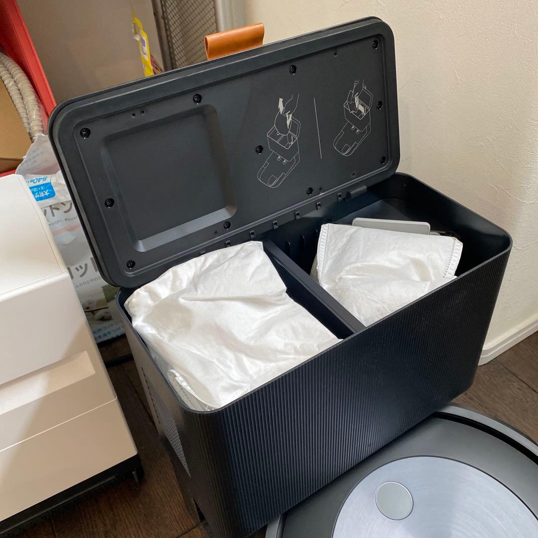 ロボット掃除機 自動ゴミ収集 ブラック