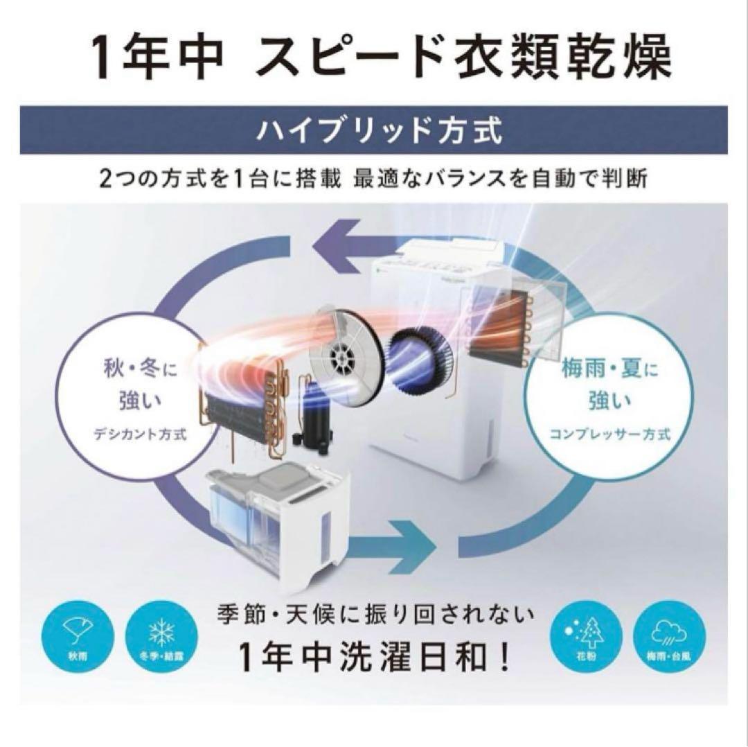 ⭐︎Panasonic F-YHVX120-W 衣類乾燥除湿機　新品未開封