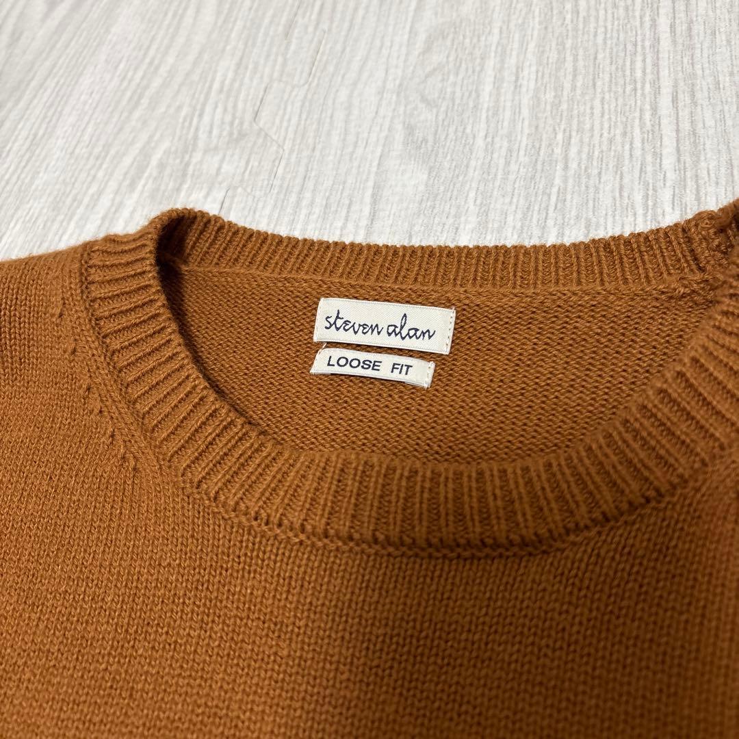 ちゃーみー スティーブンアラン ニット オレンジ