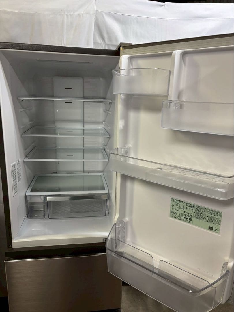 日立 3ドア冷蔵庫 R-V32KV 2020年製315L 右開き