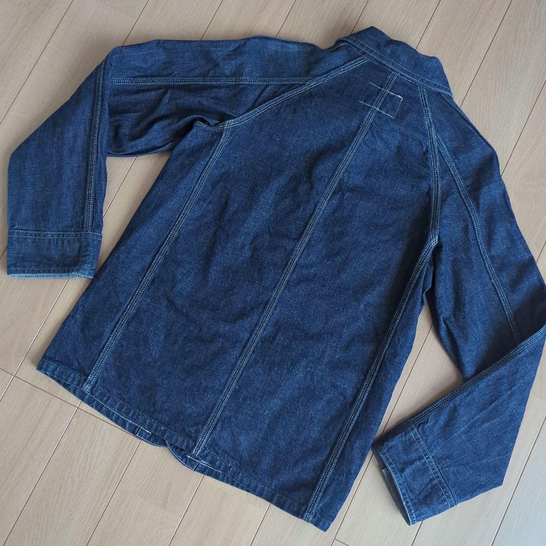 POST OVERALLS カバーオール S ポストオーバーオールズ デニム