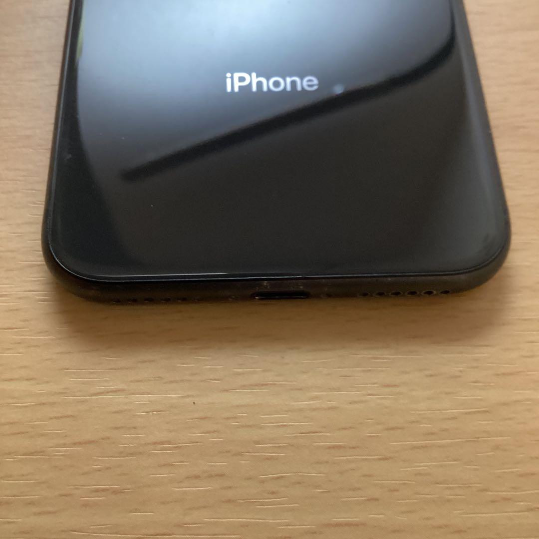 Apple iPhone8 スペースグレイ　64GB バッテリー最大容量100%