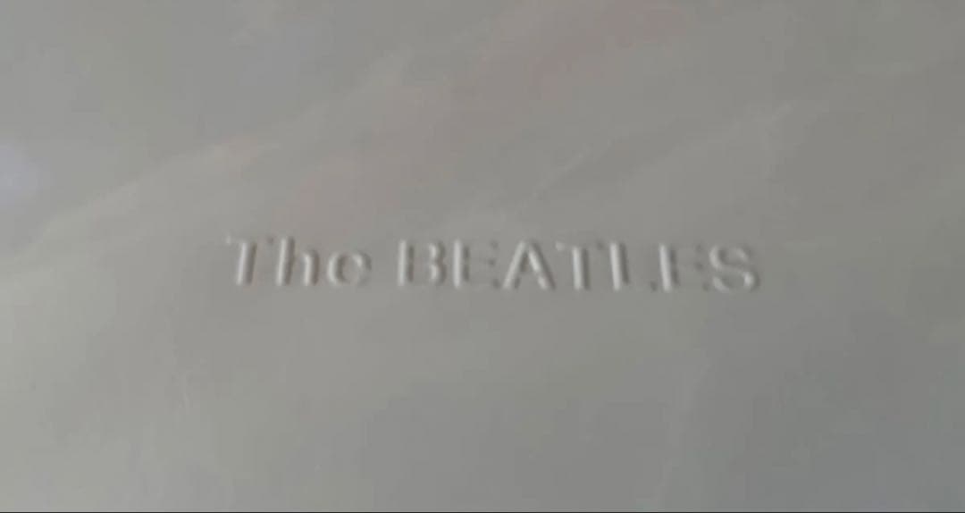 未開封品！ザ・ビートルズ/ホワイト・アルバム50周年記念完全限定生産盤2LP仕様