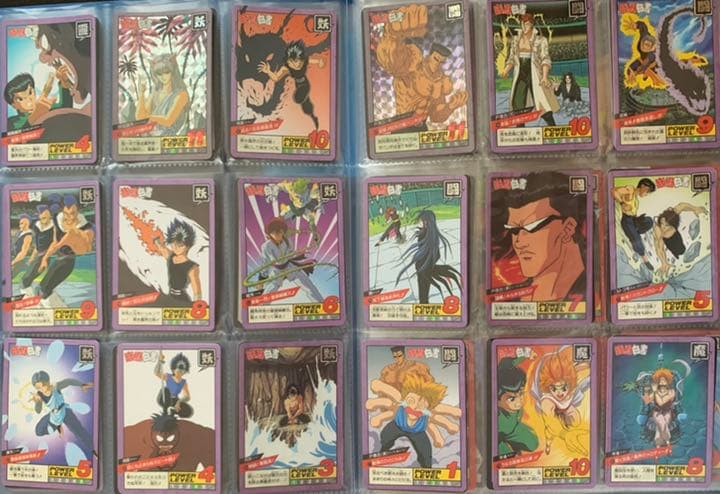 カードダス スーパーバトル　幽遊白書　67枚セット