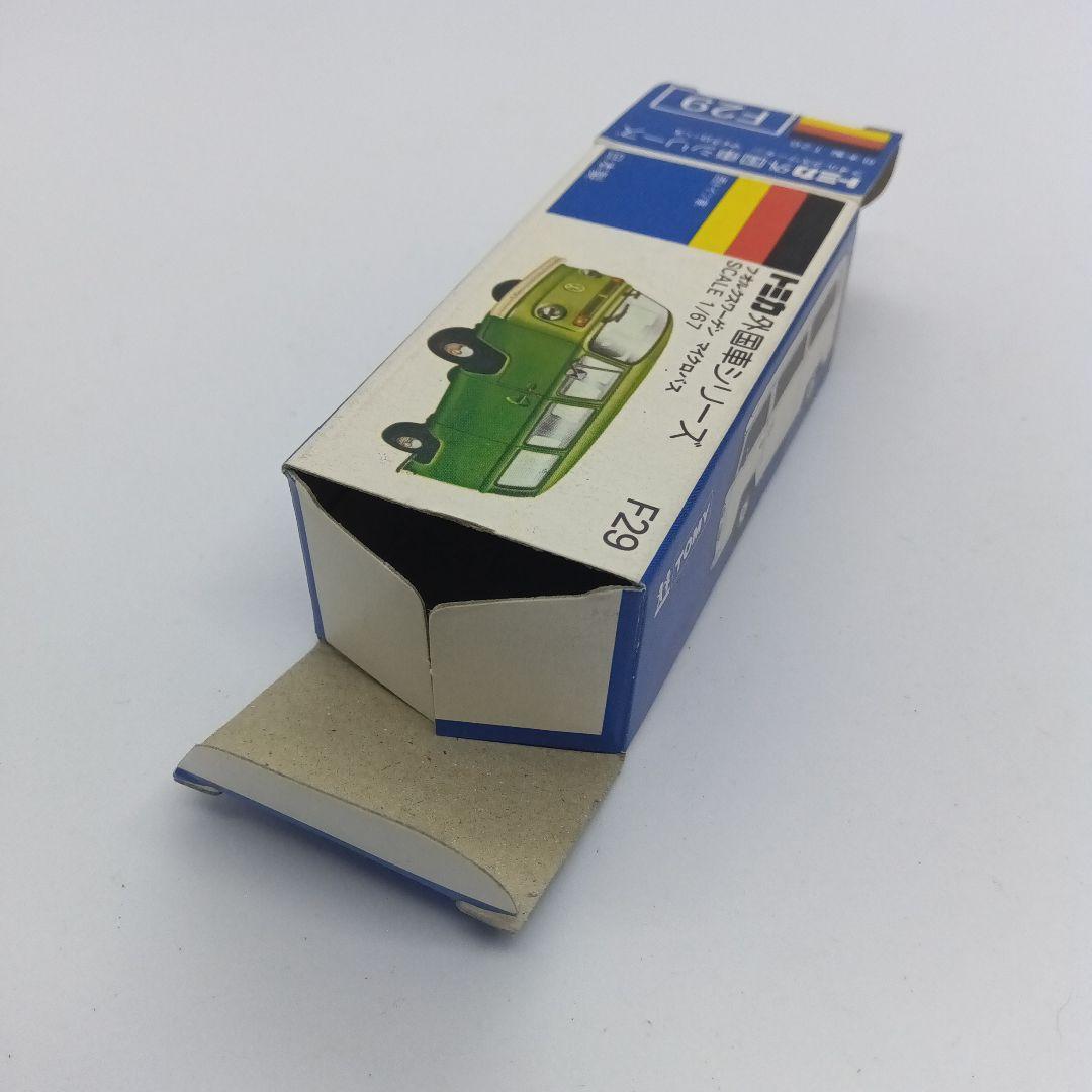 丸栄特注トミカ 名古屋オリンピック88 フォルクスワーゲンマイクロバス 赤☓白