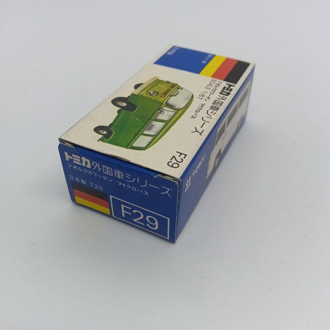 丸栄特注トミカ 名古屋オリンピック88 フォルクスワーゲンマイクロバス 赤☓白