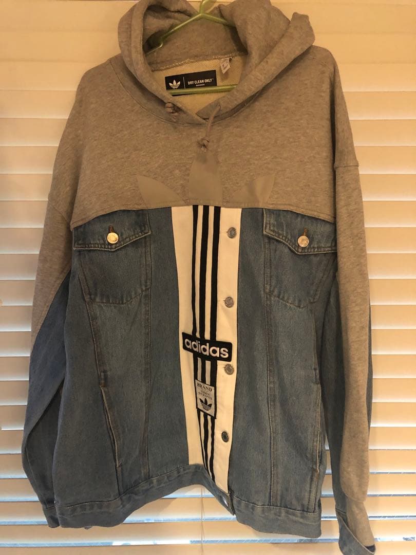 adidas DRY CLEAN ONLY フーディージャケット