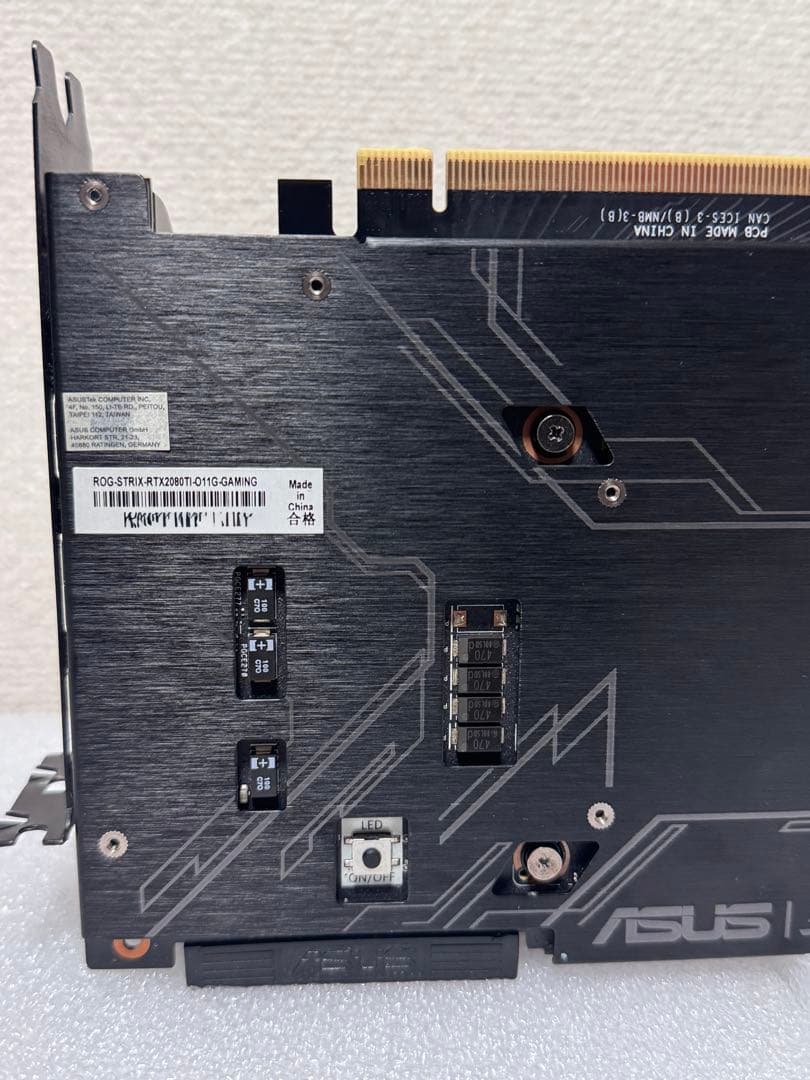 D*e様 ASUS ROG STRIX RTX 2080 Ti 11GB