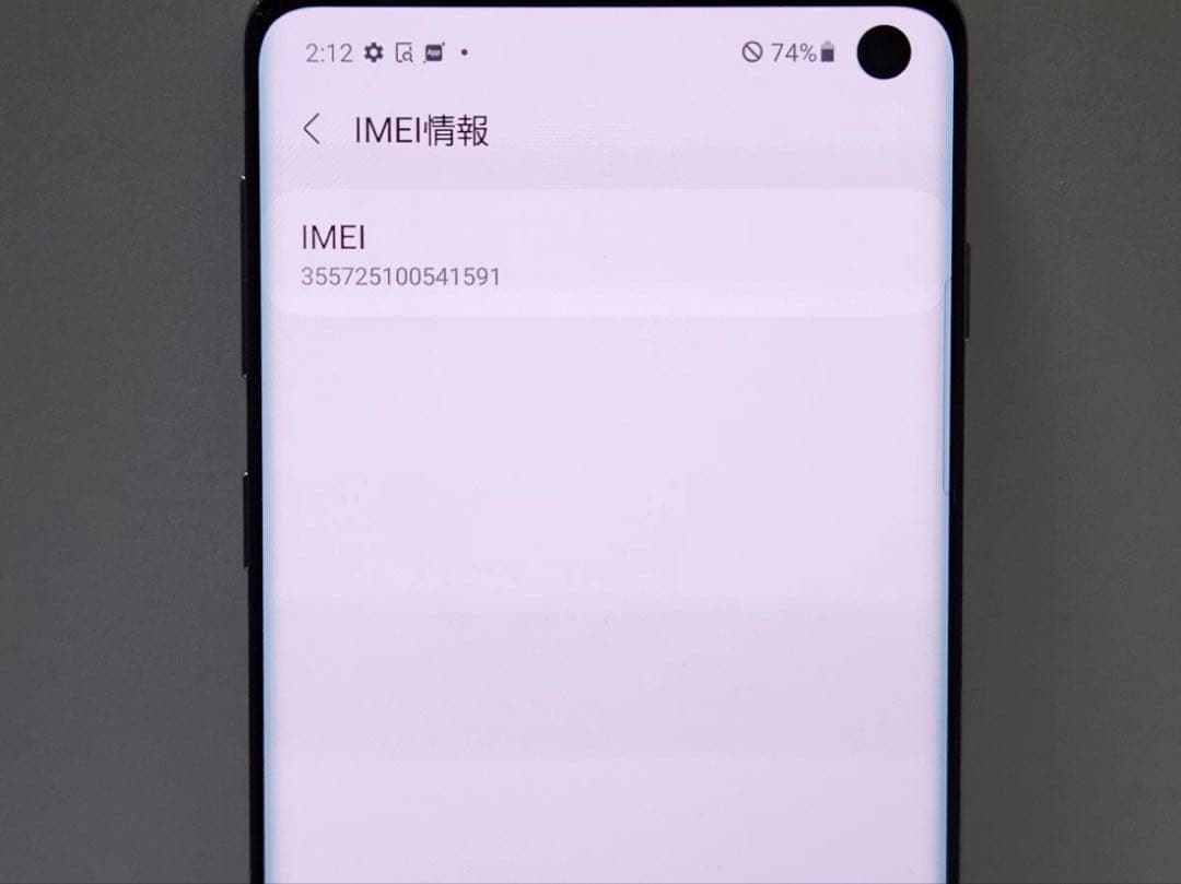 Samsung Galaxy S10 SC-03L 本体 sim フリー