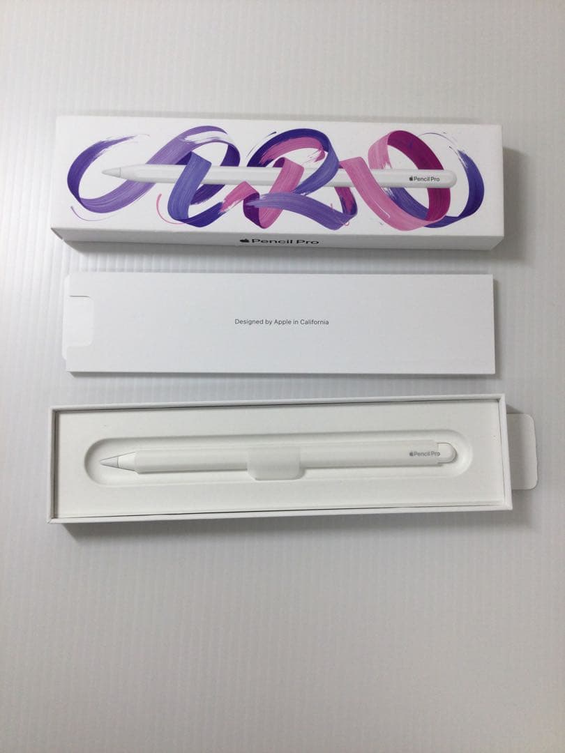 アップル ペンシル プロ　Apple Pencil Pro　開封済み未使用
