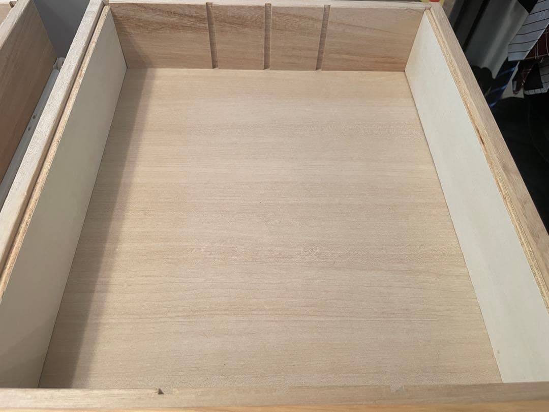 【美品】無印良品 木製キャビネット・木扉・オーク材【廃盤】