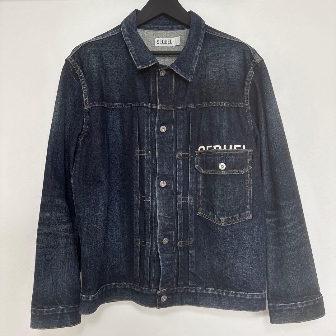 シークエル × フラグメント　デニムジャケット L