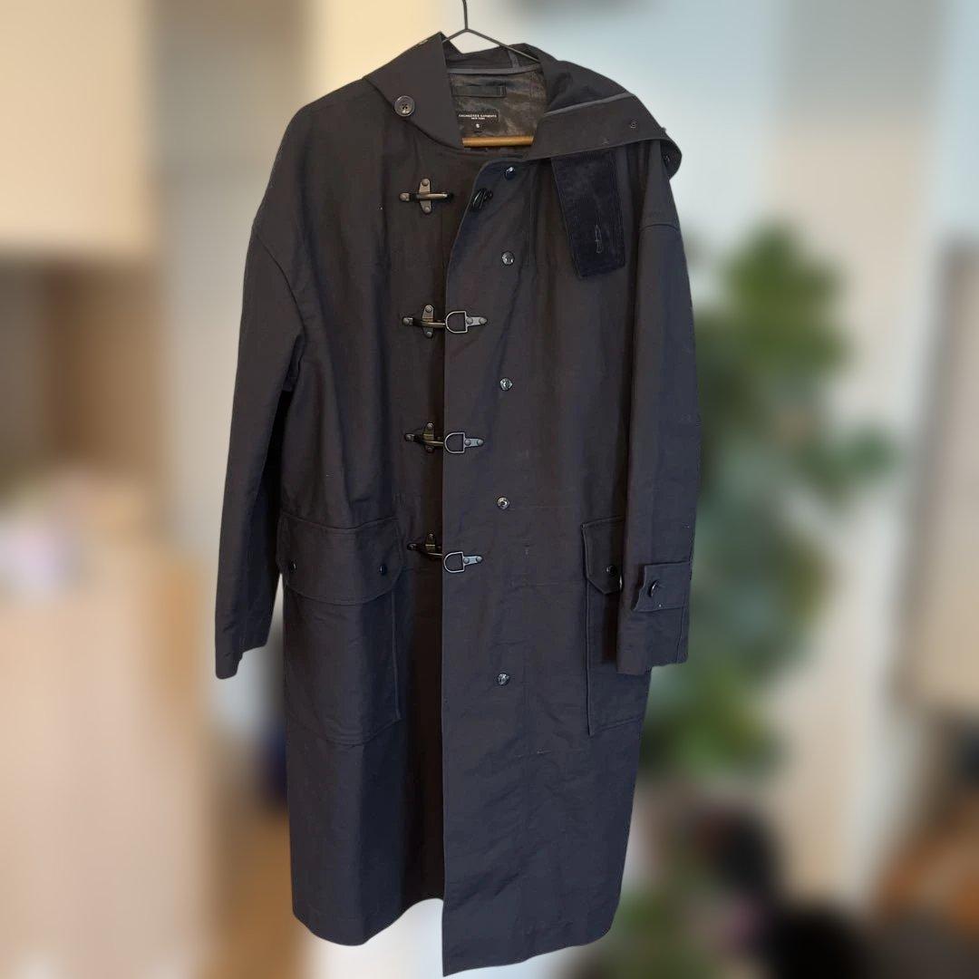最終値下げENGINEERED GARMENTS ネイビー ダッフルコート S