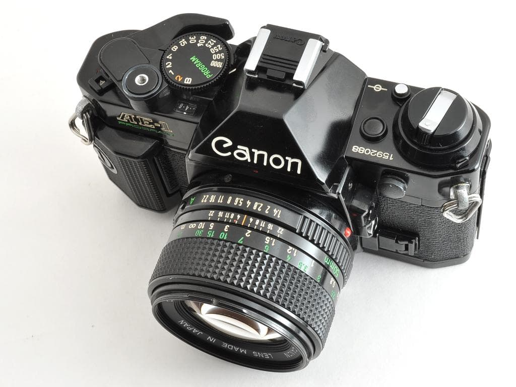 キヤノン AE-1 PROGRAM NFD 50/ f1.4 35-70 完動品