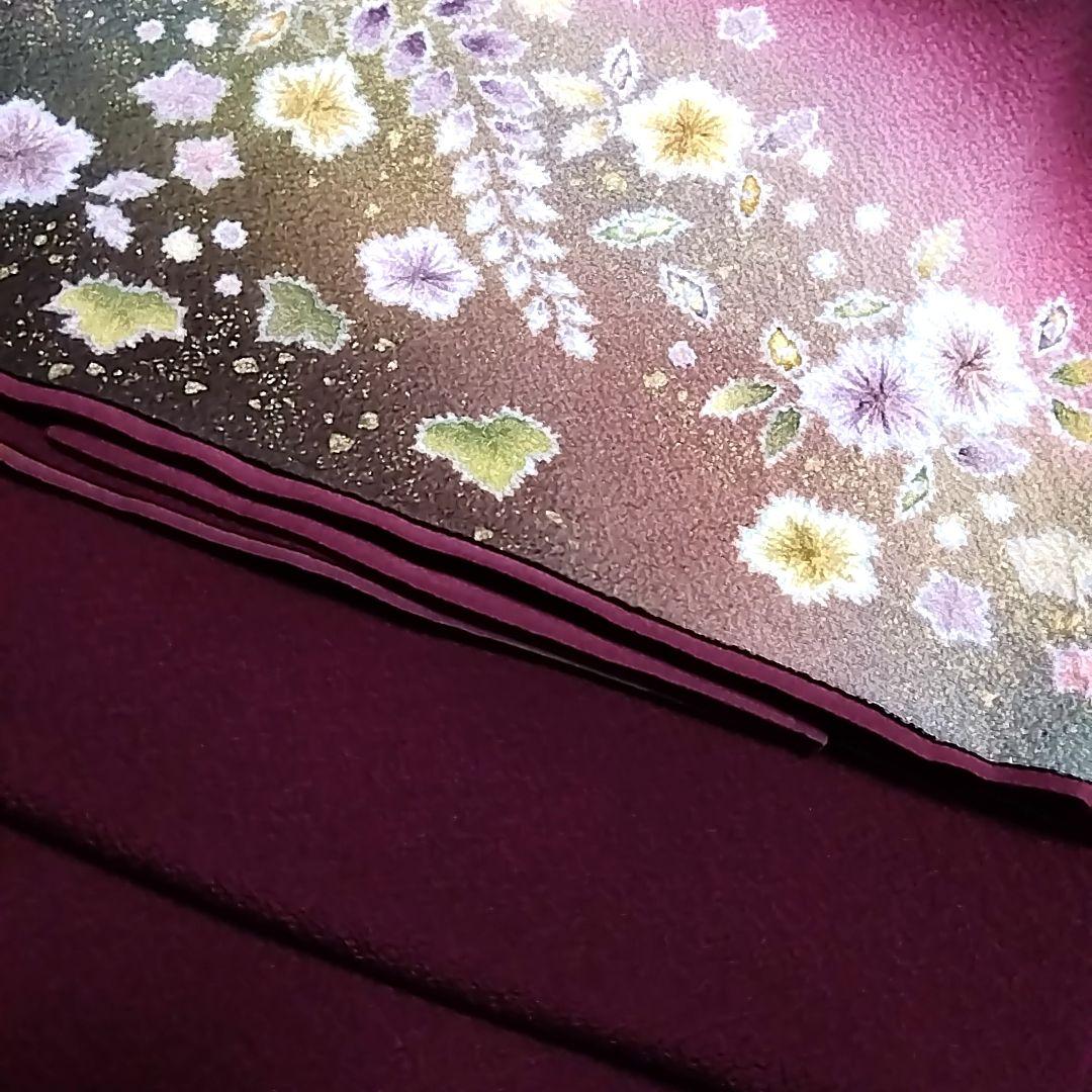 専用　翠山工房 落款 セット 辻ケ花 辻ヶ花 袋帯 辻が花 訪問着 紫 絞り