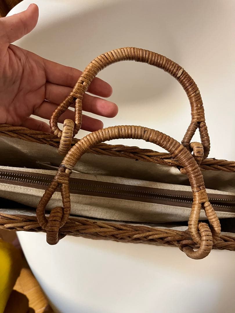 あけび　カゴバッグ　【8月20日までお値下げ中】