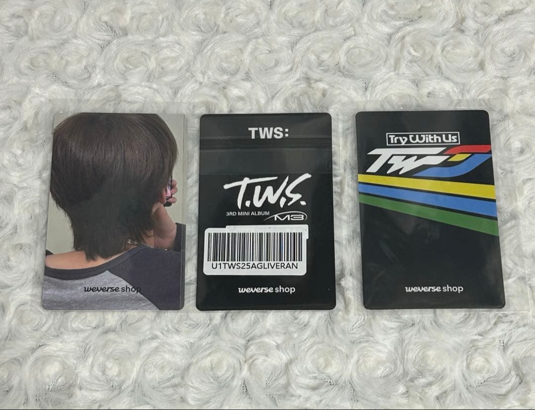 TWS シニュ トレカ try with us ラキドロ 特典 セット