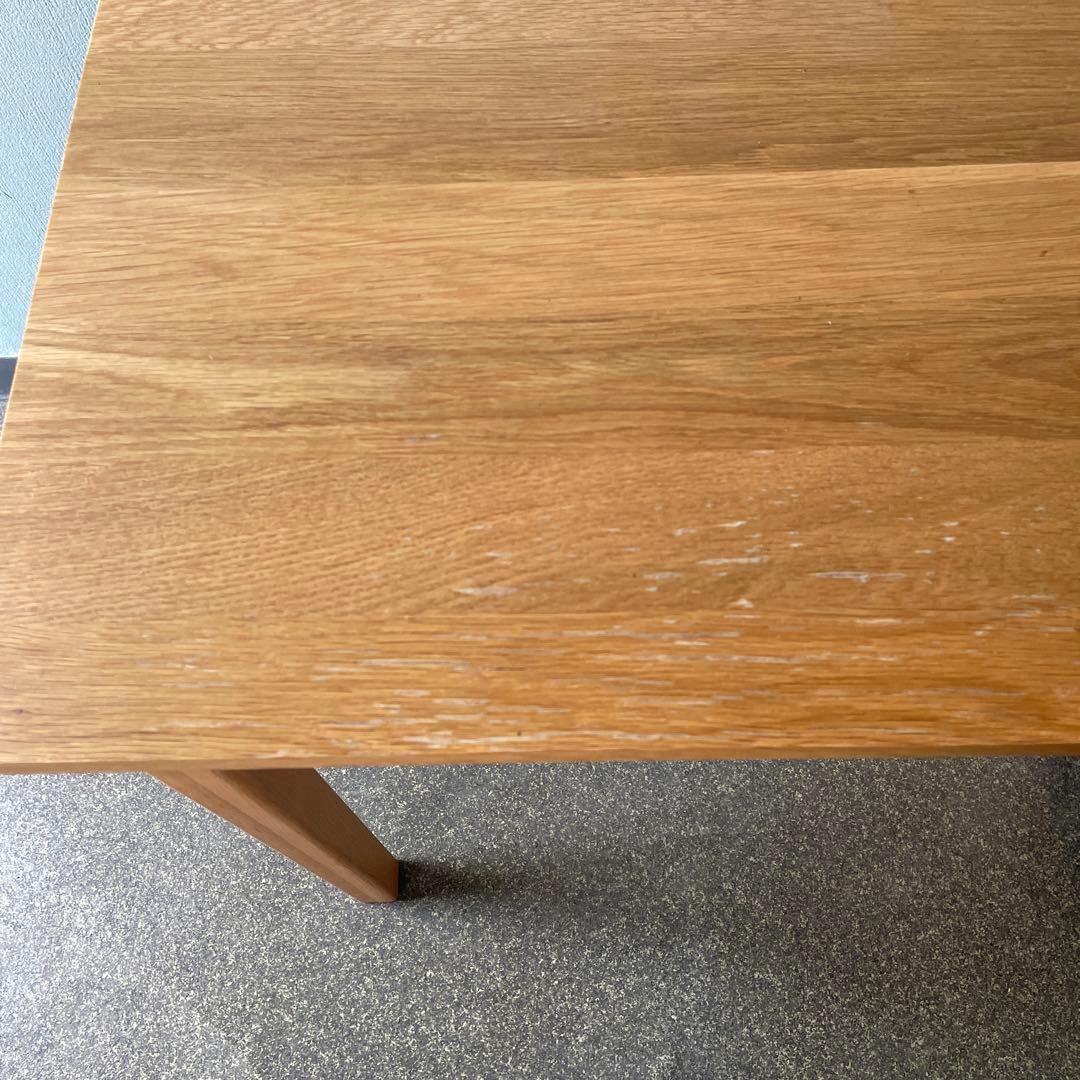 無印良品　デスク　タモ材　机のみ
