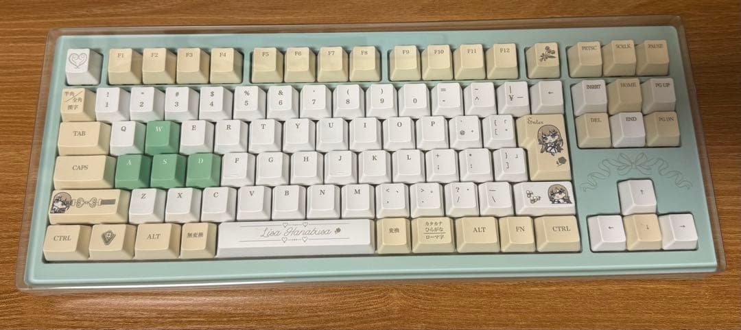 VSPO!GEAR ゲーミングキーボード 英リサEDITION