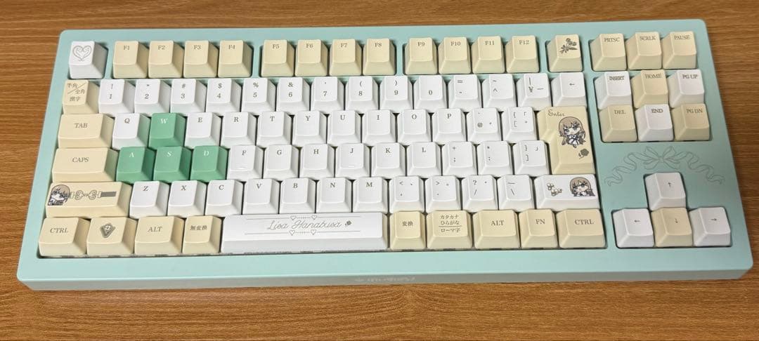 VSPO!GEAR ゲーミングキーボード 英リサEDITION