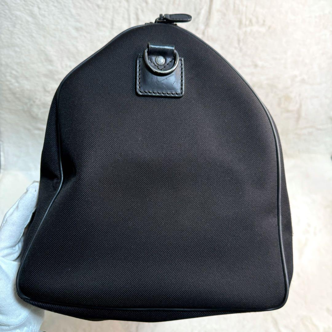 【美品】ハンティングワールド　ボストンバッグ　大容量　旅行　ハンドバッグ　黒