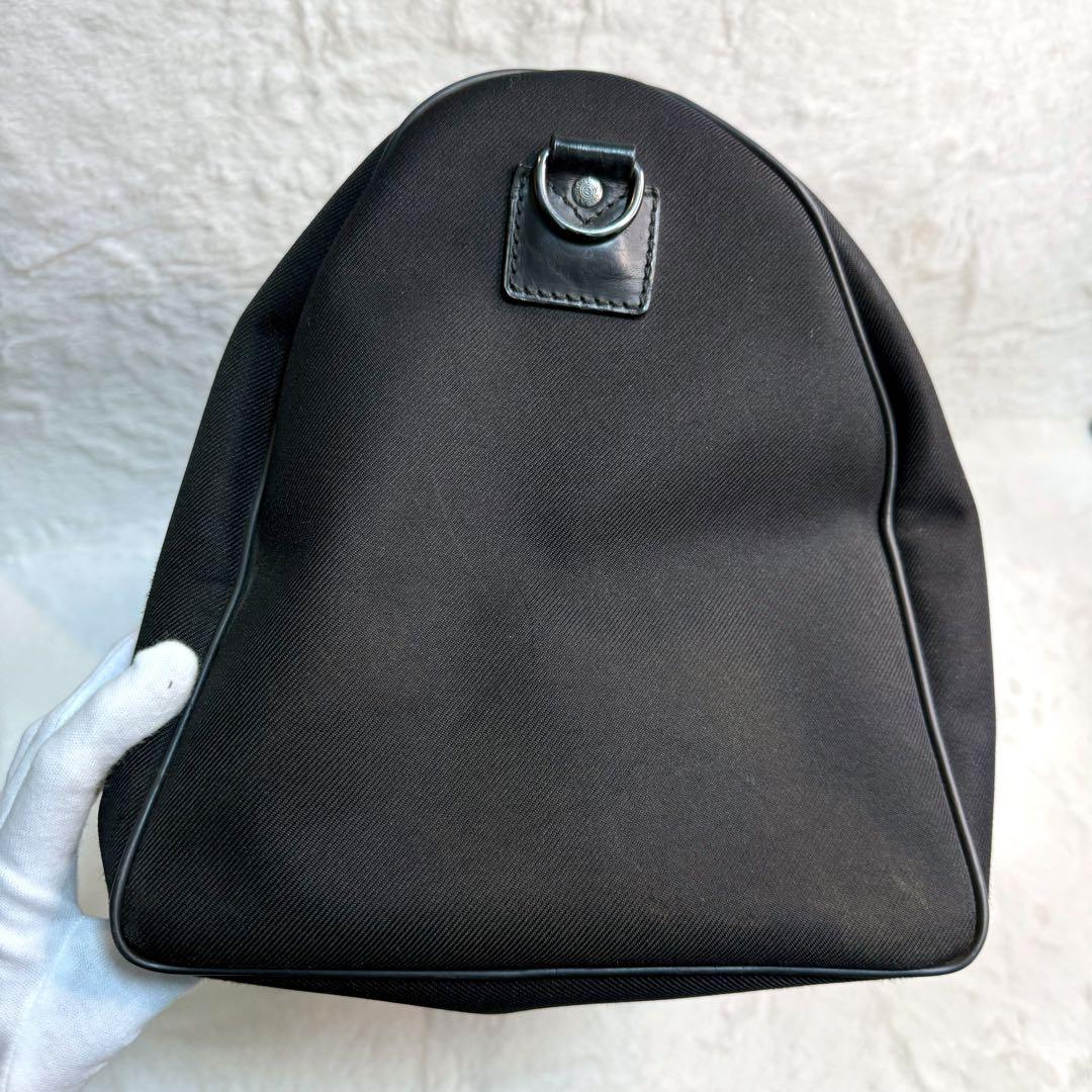 【美品】ハンティングワールド　ボストンバッグ　大容量　旅行　ハンドバッグ　黒