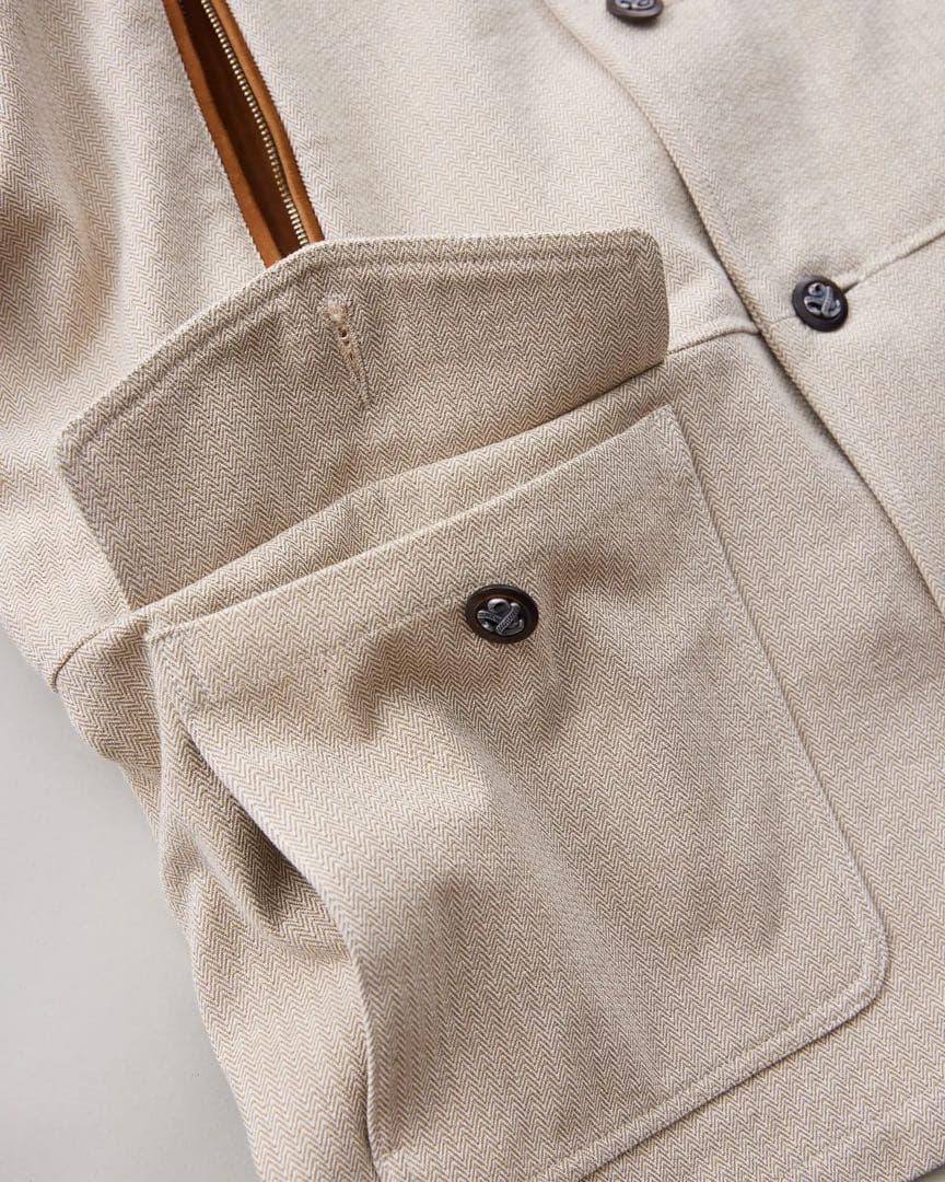 ジャケット・アウター LORAN HERRINGBONE HUNTING JACKET