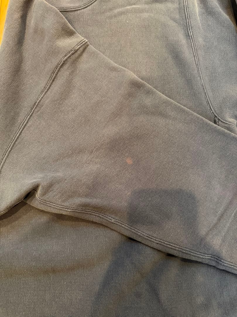 完全目なし　リバースウィーブ　ネイビー　フェード　トリコタグ中期