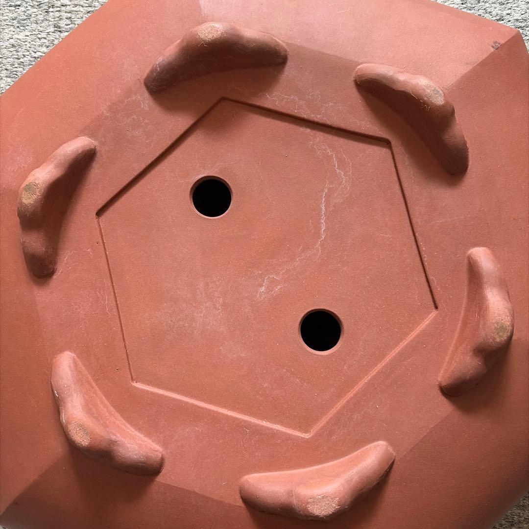 植木鉢　鉢　六角　盆栽　盆景