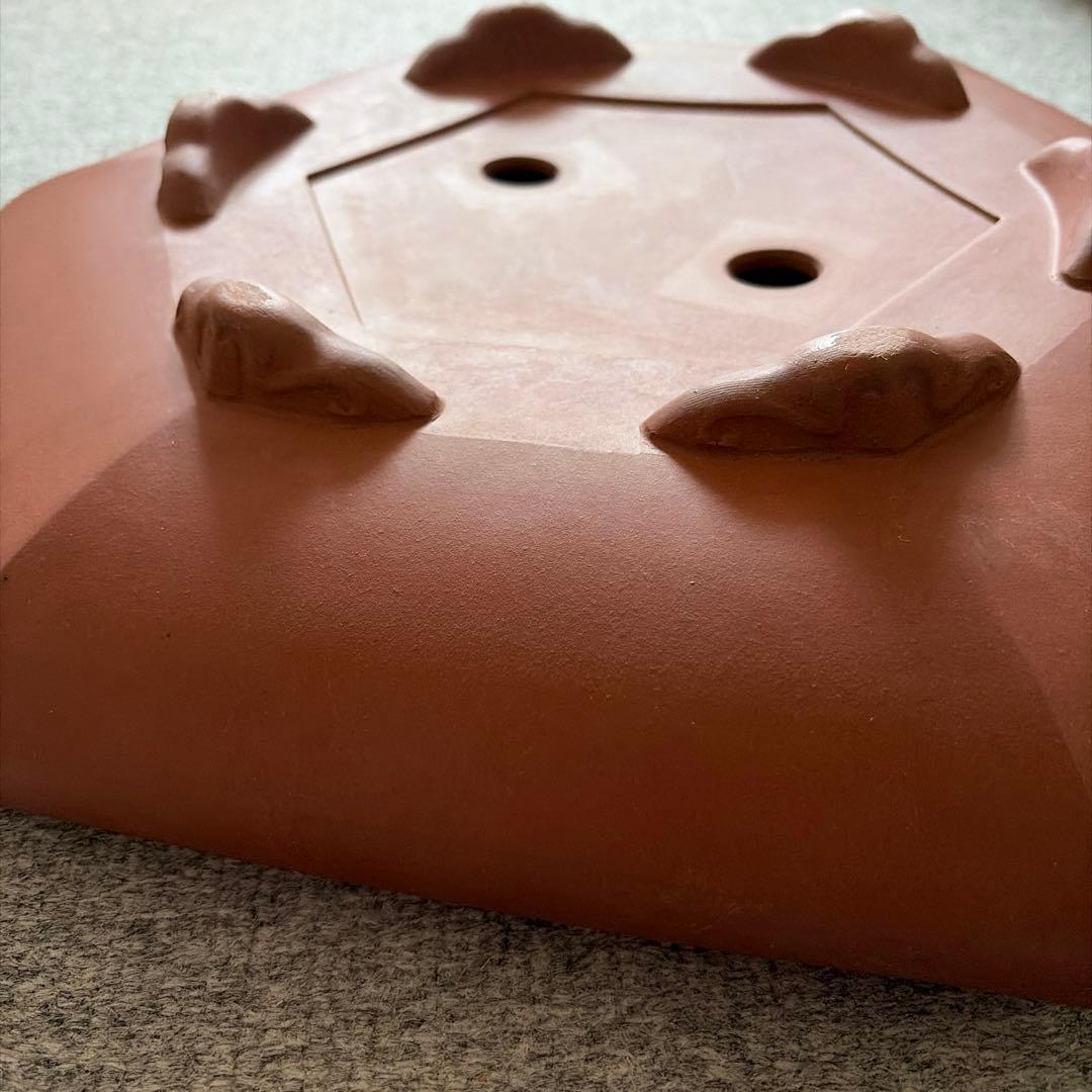 植木鉢　鉢　六角　盆栽　盆景