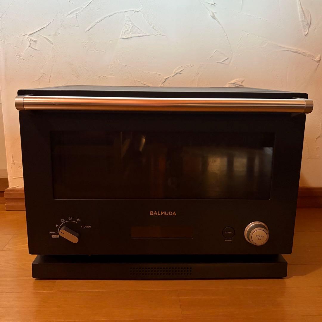 BALMUDA オーブンレンジ ブラック【2022年製】