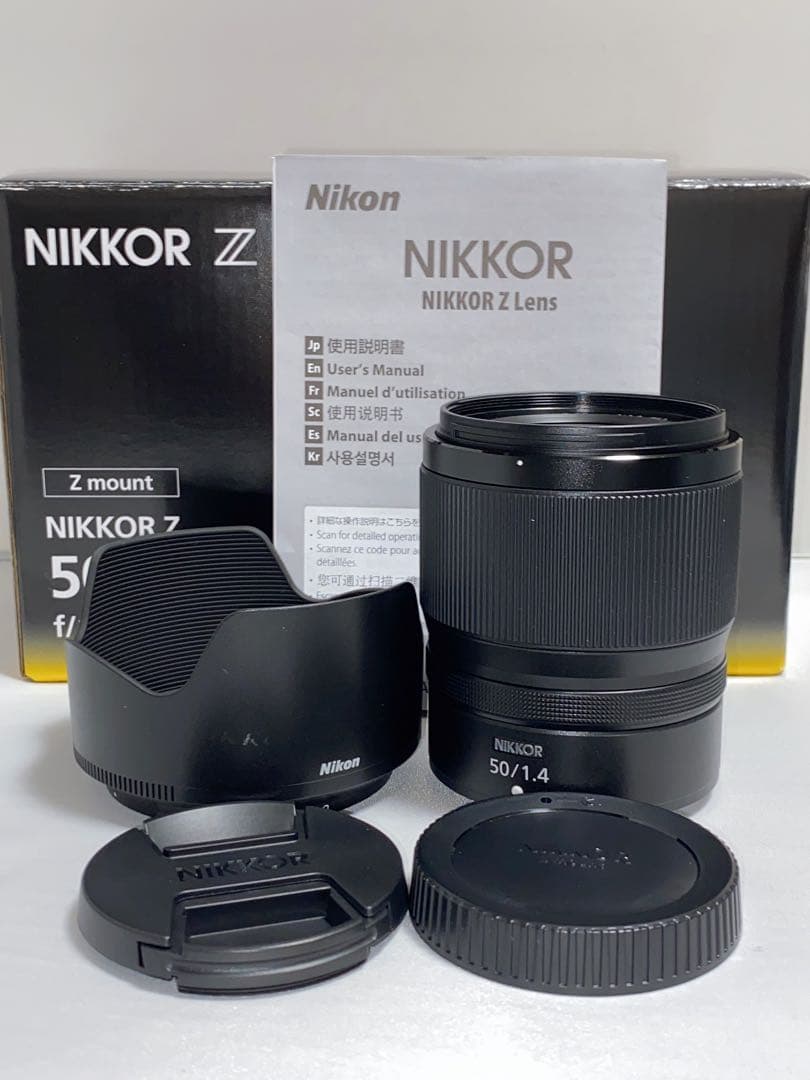 【新品級】Nikon NIKKOR Z 50mm f1.4 S Zマウント