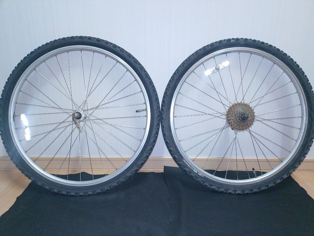 シャリバンさん専用ジャンク 現状渡し SCOTT 26インチ ホイール前後