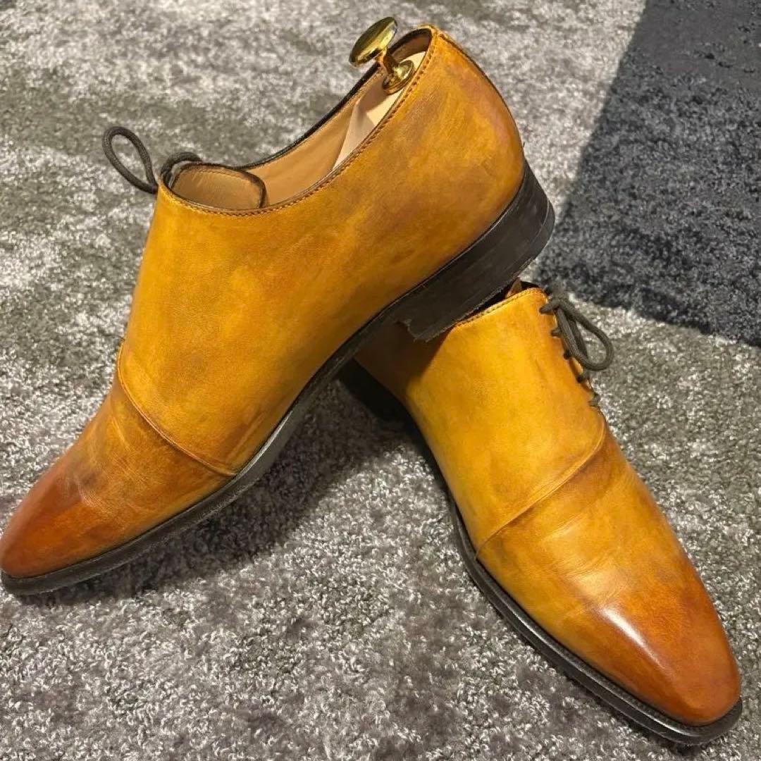 FRANCESCO BENIGNO サイドレースシューズ