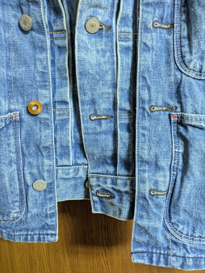 MARET マレ　ライトオンスデニムドッキングジャケット