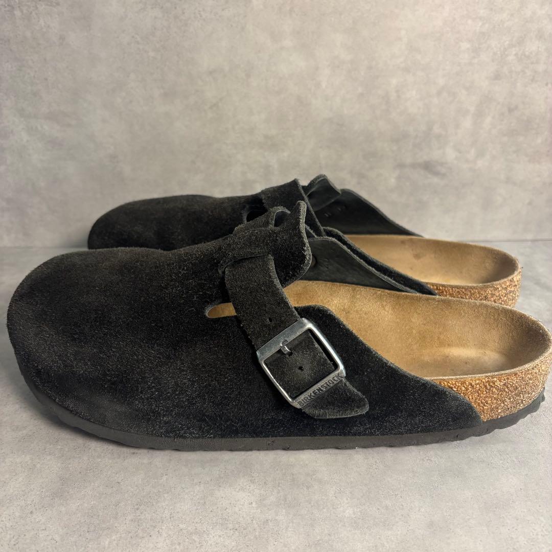 ビルケンシュトック ボストン サボサンダル ブラック 28cm