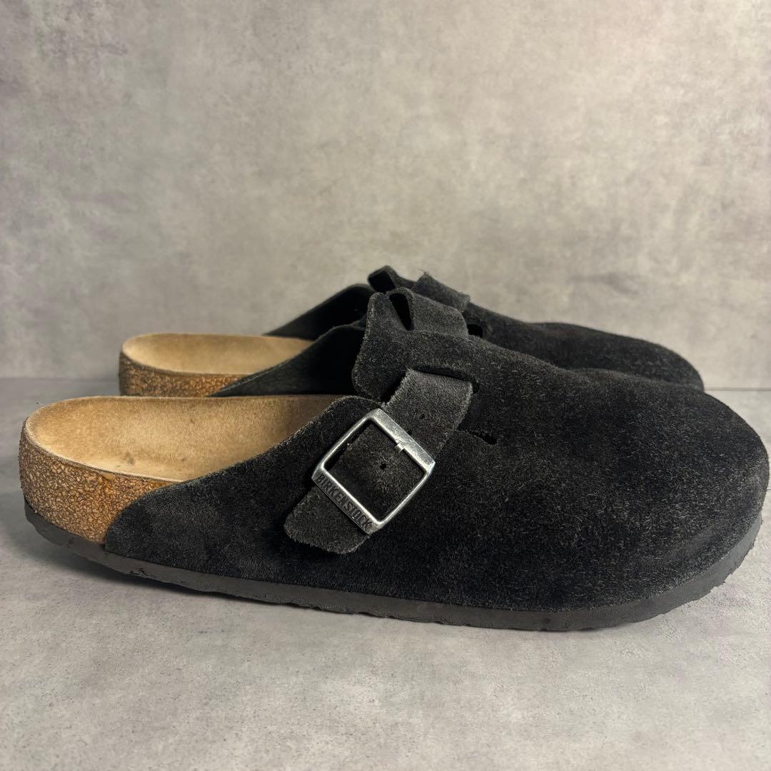 ビルケンシュトック ボストン サボサンダル ブラック 28cm