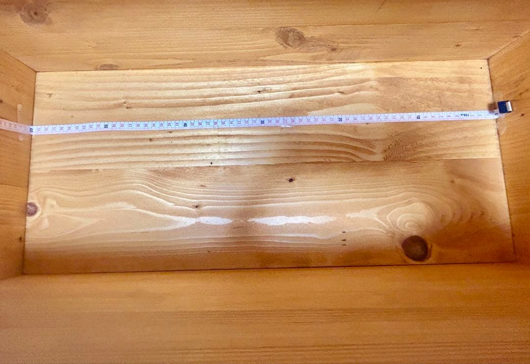 カントリー家具ハンドメイドベンチチェストラガディ＆アンディ　トールペイント