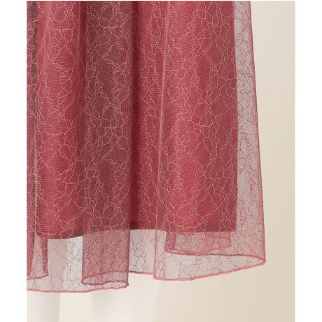 ✨46サイズ✨23区 APPLAUDIR 総レース タックディテール ドレス