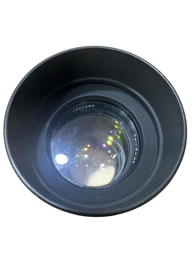 CarlZeiss Planar85mm f1.4 CONTAXメタルフード4付