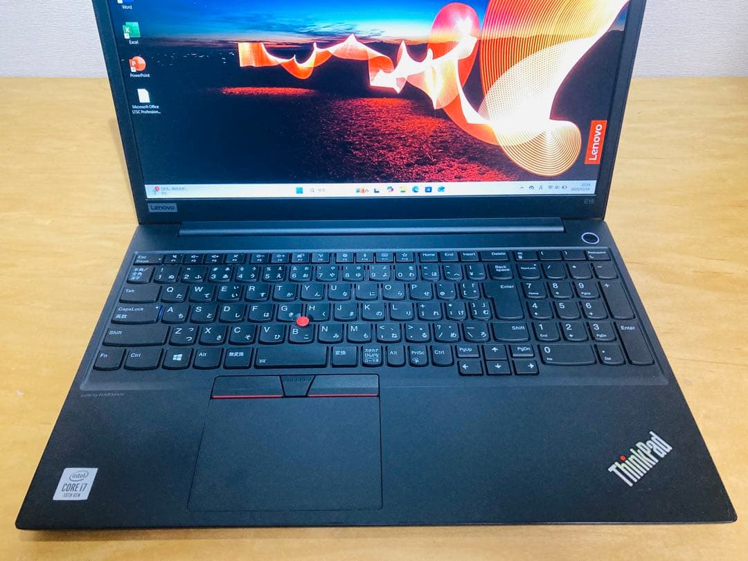 Thinkpad E15/メモリ16GB/CPUi7/office2024