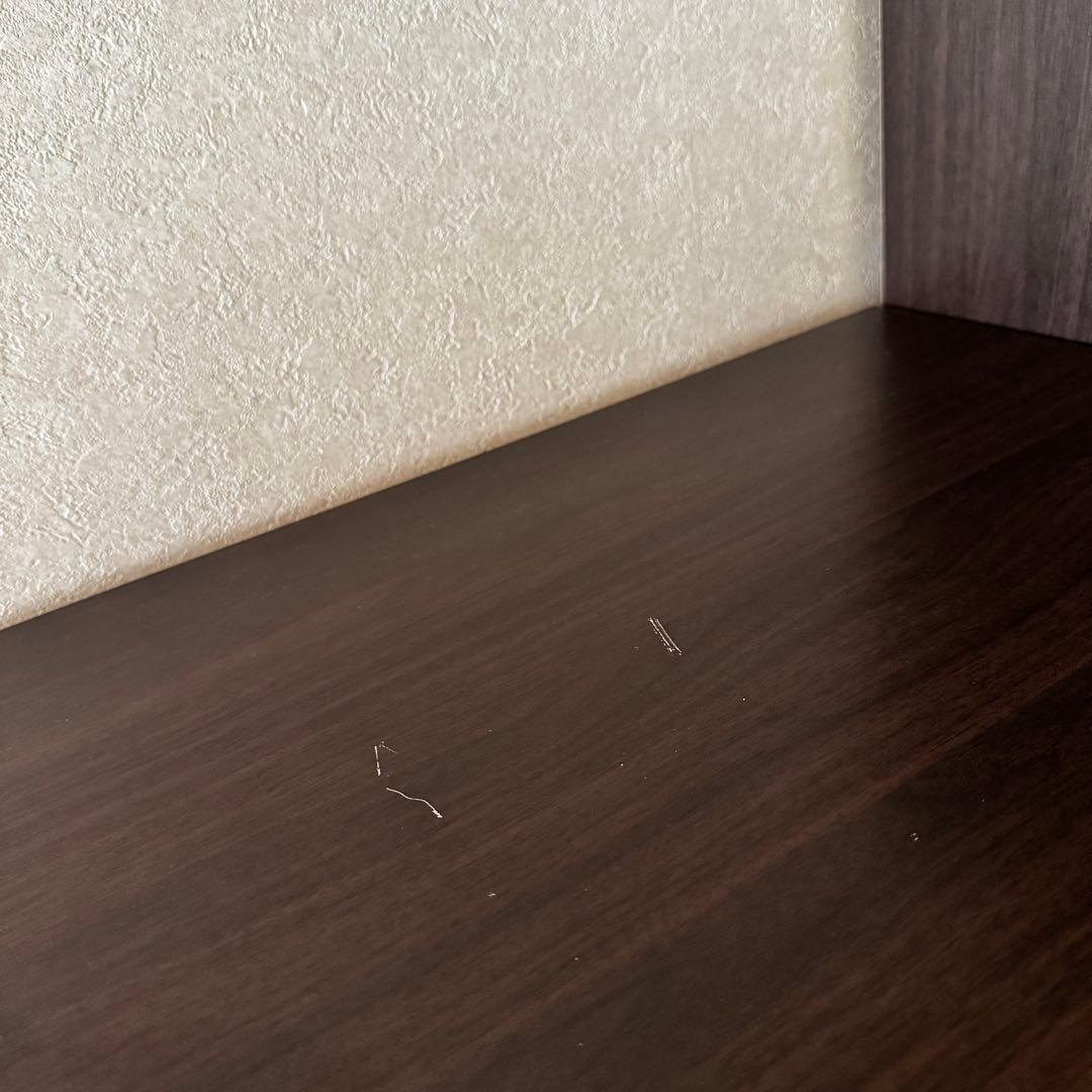 幅80cm 送料込 ウォルナット調 ハイチェスト たんす