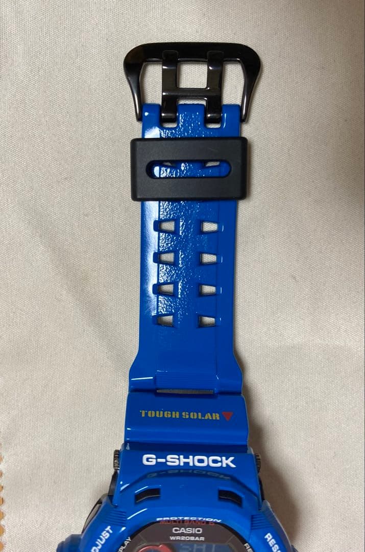 レア！希少色！美品！G-SHOCK ライズマンGW-9200BLJ-2JF 青