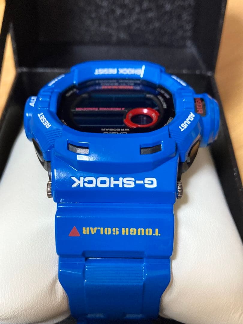 レア！希少色！美品！G-SHOCK ライズマンGW-9200BLJ-2JF 青