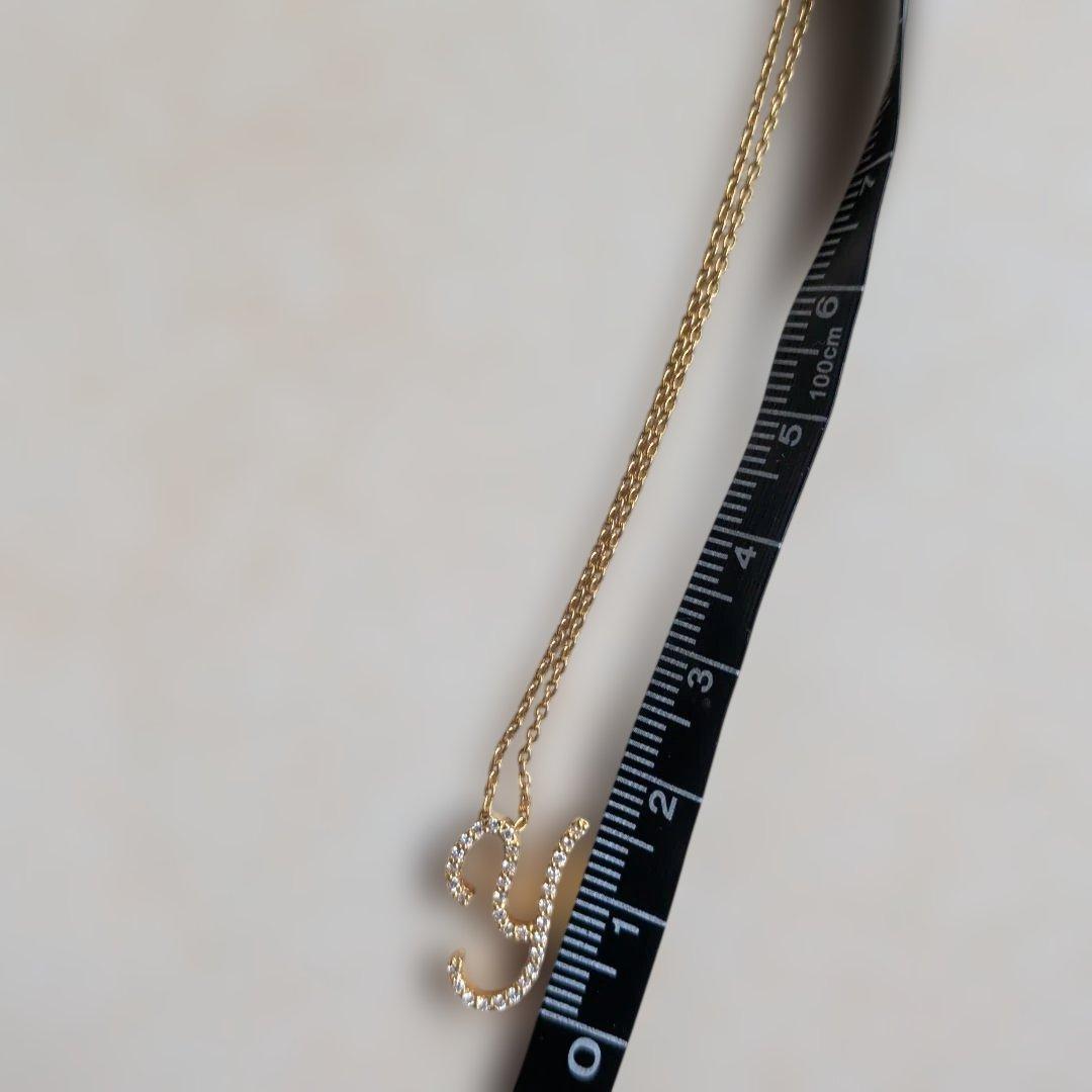 ポンテヴェキオ ダイヤ ネックレス イニシャル Y　Ponte Vecchio