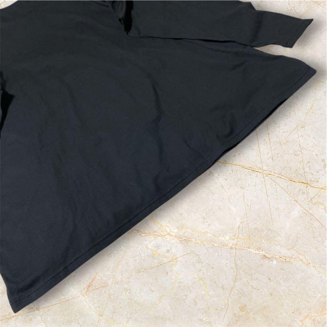 新品タグ付✨【ENFÖLD】 スビン天竺 BOX Aラインカットソー 38 黒