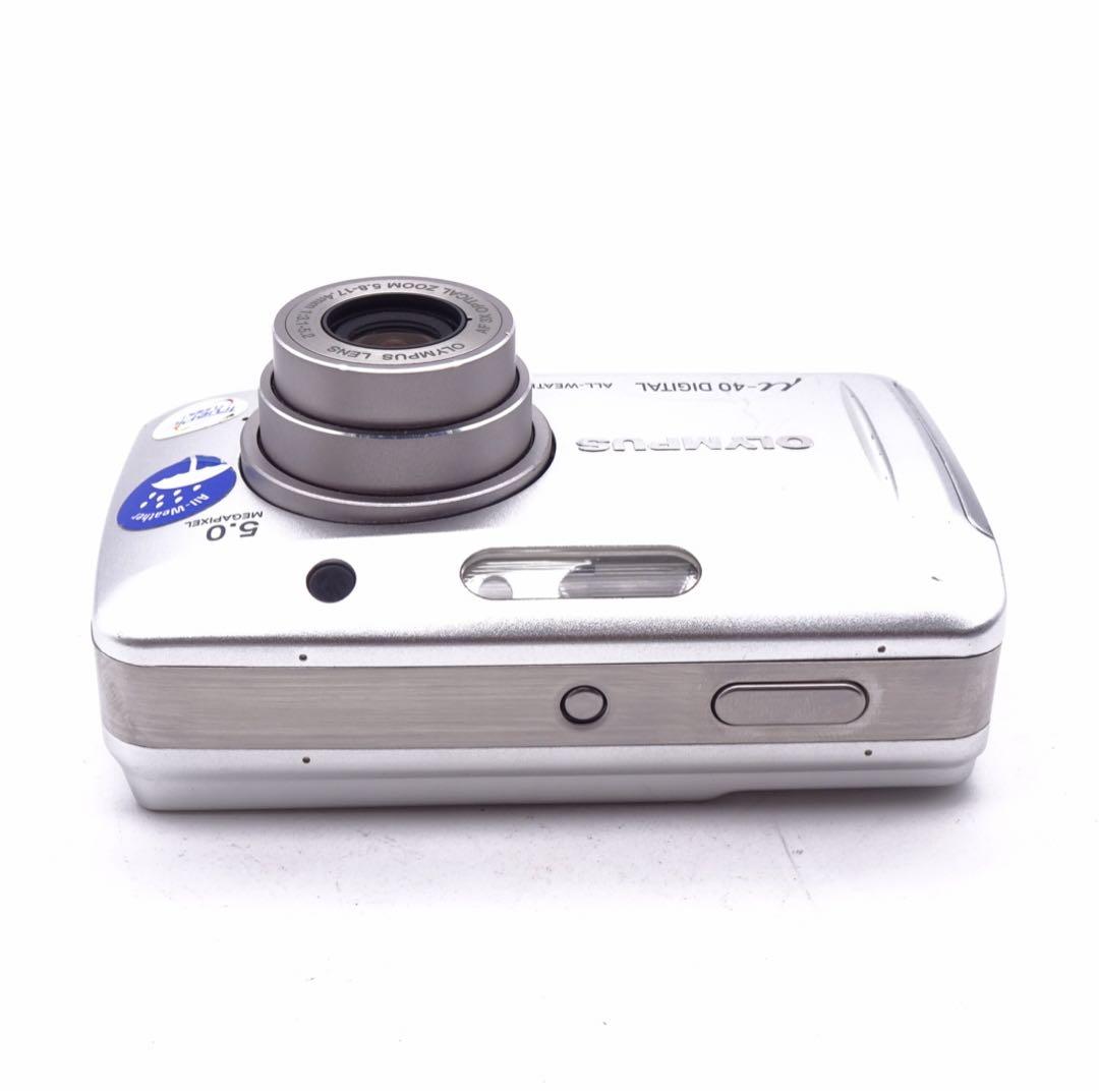 【動作確認済】 OLYMPUS μ 40 digital オールドコンデジ