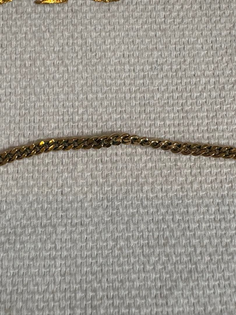 Petit CD ダブル ネックレス　dior ゴールド　2連