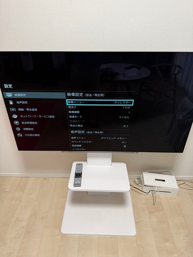 タモ猫 引取TOSHIBA 55X830 有機EL 55インチテレビ 本体