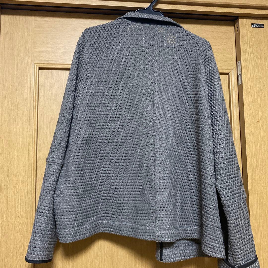 CYAN tokyo シアントウキョウ　ワッフルシアードルマリンジャケットグレー